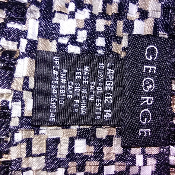 FINAL PRICE George Brown Multi Colored Top - Picture 2 of 5